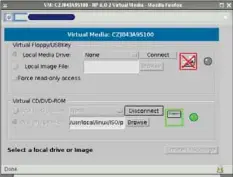  ??  ?? Figure 2: Attach the ISO image as virtual media to boot from