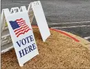 ?? AJC FILE ?? Roswell, Alpharetta, Milton, Johns Creek and Mountain Park intend to start managing their own elections in 2023 or 2025.