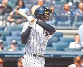  ?? AP ?? Didi Gregorious pegó jonrón ayer.