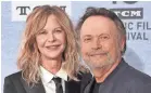  ??  ?? Meg Ryan and Billy Crystal honor their 1989 classic.