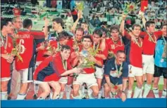  ??  ?? TÍTULO. España logró el Mundial en un torneo lleno de obstáculos.