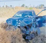  ?? /EDUARDO TLACHI ?? Dos accidentes dejaron cuantiosos daños materiales