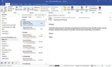  ??  ?? BELOW Outlook’s new, Google-style Focused Inbox view makes it easy to quickly see your most important emails via a tab