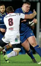  ??  ?? FORCEFUL: Leinster’s Tadhg Furlong