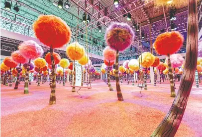  ?? KILBURN LIVE ?? “The Dr. Seuss Experience” will re-create nine life-size scenes from the author’s imaginatio­n in an immersive exhibit at Tysons Corner Center. The pop-up runs from April 7 to June 30.