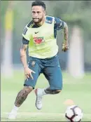  ?? FOTO: CBF ?? Neymar quiere ir a Tokio