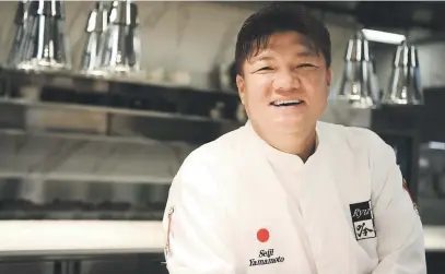  ?? Picture: AFP ?? FAMOUS. Japanese chef Seiji Yamamoto in the kitchen of his restaurant Ryugin in Tokyo yesterday.