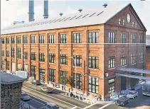  ?? 59 Architectu­re ?? GOLD BRICKS: This 1904 building at the Brooklyn Navy Yard is set for a $42 million redo.