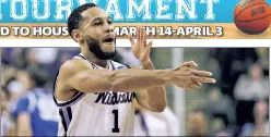  ?? AP ?? HEADED HOME: Harlem native Markquis Nowell celebrates during Kansas State’s win over Kentucky, sending K-State to a Sweet 16 date in New York City.