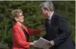  ?? MARK BLINCH/THE CANADIAN PRESS ?? Premier Kathleen Wynne called Glen Murray a “passionate and compassion­ate activist.”