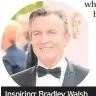  ??  ?? Inspiring: Bradley Walsh