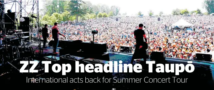  ?? Photo / Supplied ?? After taking a Covid-19-forced break this year, the Taupo¯ Summer Concert returns in 2023.