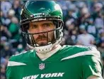  ?? Bryan Woolston / Associated Press ?? Joe Flacco will start for the Jets in the season finale against Miami. The Dolphins need a win and a Pats loss.
