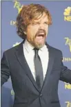 ?? Allen J. Schaben Los Angeles Times ?? PETER DINKLAGE says he “adored” his “GOT” character.