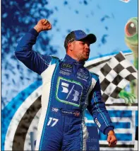  ?? AP file photo ?? Ricky Stenhouse Jr. returns to Talladega where he got his first Cup series victory last spring, hoping to rebound from a slow start.