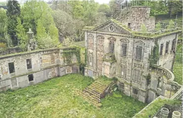  ?? PICTURE: ROB MCDOUGALL. ?? No clear owner could be found for the house, which was latterly used as a mental hospital