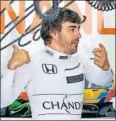  ??  ?? Fernando Alonso.