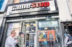  ?? JOHN MINCHILLO THE ASSOCIATED PRESS FILE PHOTO ?? No one expects another supernova like GameStop to happen again, but the tools employed can be used again and again if those smaller investors stay connected.