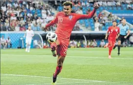 ?? FOTO: GETTY ?? Dele Alli, titular ante Túnez, podría perderse la segunda jornada por lesión