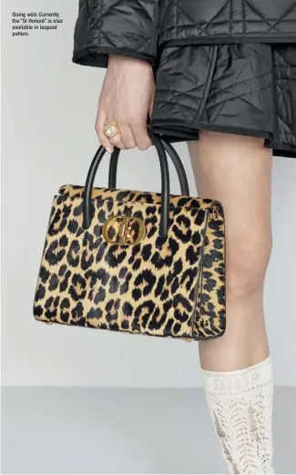  ?? ?? Going wild: Currently, the “St Honoré” is also available in leopard pattern.