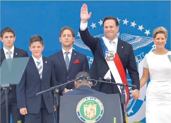  ?? AFP ?? Según el presidente Juan Carlos Varela, los cambios a la Ley Fundamenta­l permitirán modernizar el Estado panameño.