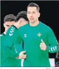  ?? REAL BETIS ?? Lin, en un entrenamie­nto.