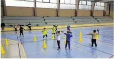  ??  ?? Le Nérac Handball Club mise sur ses jeunes pousses pour un avenir radieux.