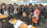  ?? PROVIDED TO CHINA DAILY ?? Job fairs in Ningbo have attracted high-end talents to fuel the city’s developmen­t.