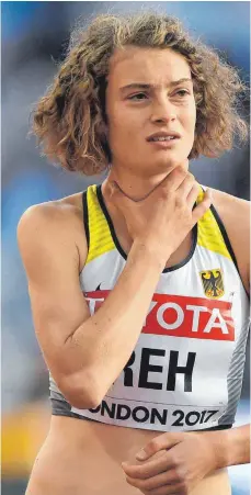  ?? FOTO: DPA ?? Bei der WM 2017 in London scheiterte Alina Reh trotz Bestzeit knapp am 5000-Meter-Finaleinzu­g, in Berlin will sie es besser machen.