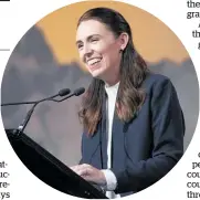  ?? Photo /Mark Mitchell / NZME ?? Prime Minister Jacinda Ardern during her speech to the LGNZ conference in Palmerston North.