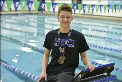  ?? PETE BANNAN — MEDIANEWS GROUP ?? Kennett’s Liam Simmons is the Daily Local News All-Area Boys Swimmer of the Year.