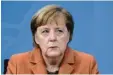  ?? Foto: dpa ?? Bundeskanz­lerin Angela Merkel hat sich für strengere Corona‰Regeln einge‰ setzt.