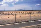  ?? KEITH RIDLER/ASSOCIATED PRESS ?? Nuclear waste is stored in undergroun­d containers at the Idaho National Laboratory near Idaho Falls, Idaho, in May 2015.