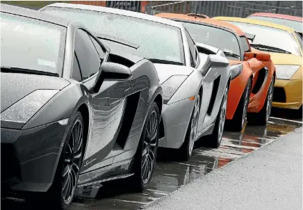  ?? PHOTO: PETER DRURY/STUFF ?? A voucher for a hot lap in a supercar could make a good Christmas gift for one of the hard-to-buy-for people in your life.