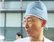  ?? GETTY IMAGES ?? South Korean medical doctor Lee Cook- Jong, who carried out surgery on a North Korean soldier who fled to South Korea, speaks to journalist­s at Ajou University Hospital in Suwon, south of Seoul, South Korea, on Tuesday.