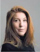  ?? AFP ?? El cadáver de Kim Wall fue hallado en agosto anterior.