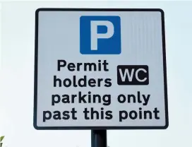  ??  ?? The borough parking strategy will now be discussed on November 26. Ref:132896-6
