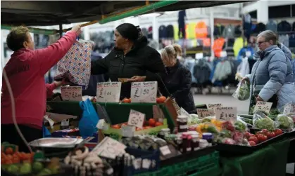  ?? Photograph: Christophe­r Furlong/Getty Images ?? Swati Dhingra says exit from the EU is worsening the UK’s cost of living crisis.