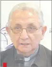  ??  ?? Monseñor Claudio Giménez, obispo emérito de Caacupé, manifestó su preocupaci­ón por el narcotráfi­co.