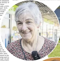  ?? CHRISTEL YARDLEY/WAIKATO TIMES ?? Below: Judy de Jong was disappoint­ed in the council but doesn’t plan to make a submission because “you’re always banging your head against the wall”.