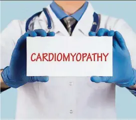  ?? — TNs ?? hypertroph­ic cardiomyop­athy is a condition where the heart muscle, called the myocardium, becomes thick.