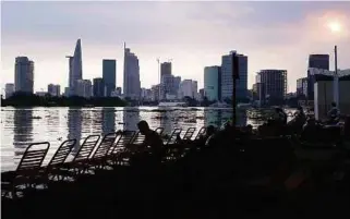  ?? BLOOMBERG PIC ?? Prices for luxury condominiu­ms in Ho Chi Minh City climbed 17 per cent last year to an average of US$5,518 per square meter, according to CBRE Group Inc.