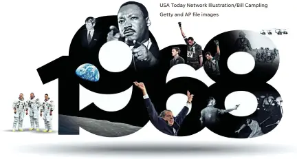  ?? Getty and AP file images ?? USA Today Network Illustrati­on/Bill Campling