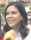  ?? ?? Johanna Ortega, del Partido País Solidario, excandidat­a a intendenta de Asunción habló del escenario para el 2023.