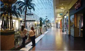  ??  ?? Hedge funds have taken short positions on retailers including Intu, owner of the Trafford Centre in Greater Manchester. Photograph: Oli Scarff/AFP/Getty Images