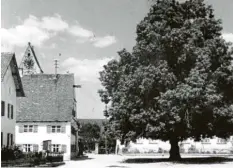  ?? Foto: Repro Alois Thoma ?? Bis zum Jahr 1969 leistete das Gasthaus Zum Ochsen der Linde Gesellscha­ft.