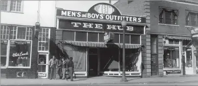  ?? PHOTO FROM ESPLANADE ARCHIVES ?? The Hub seen in its heyday. The business started 100 years ago, in 1917.