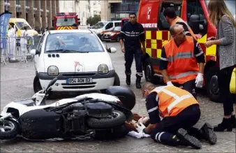  ?? (Photo doc P. Blanchard) ?? Les Rencontres de la sécurité s’étaient déroulées, en , place Besagne à Toulon.