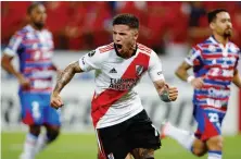  ?? GETTY ?? Tutta la grinta di Enzo Fernandez, 21 anni, del River Plate