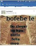  ??  ?? Mdluli’s Facebook posts bore chilling messages in which he forewarned about death.